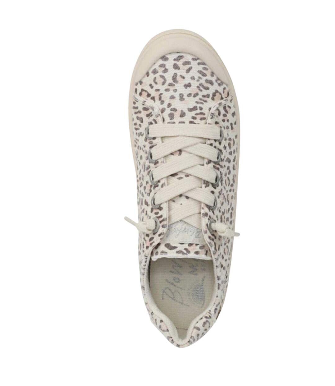 Baskets Motif/style Imprimé Léopard Vienna Femme Crème Blowfish Malibu-3