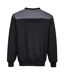 Portwest Mens PW2 Sweatshirt (Black/Zoom Grey)