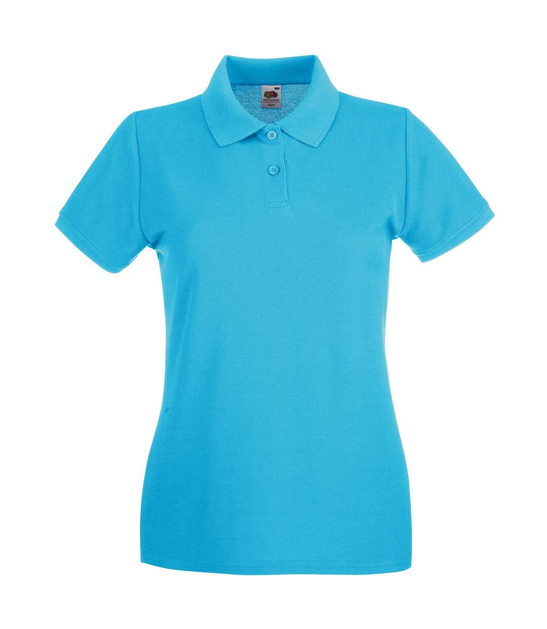 Polo premium femme bleu marine foncé Fruit of the Loom