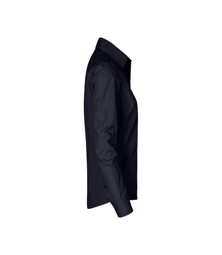 Chemisier Femme Bleu Marine Promodoro