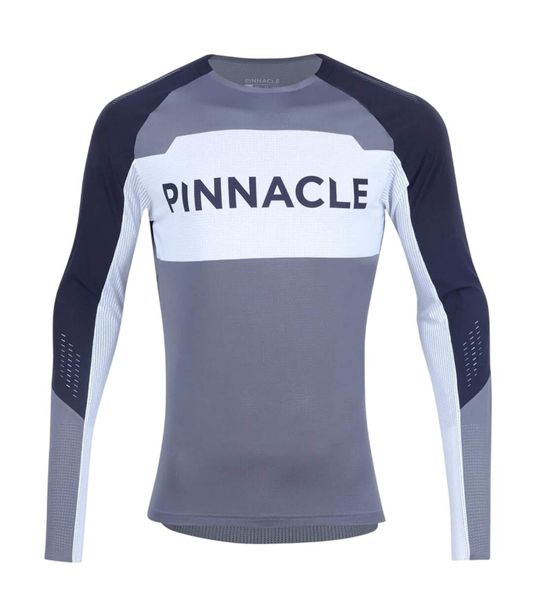 Mens Mtb Long-sleeved Cycling Jersey Multicoloured Pinnacle-1