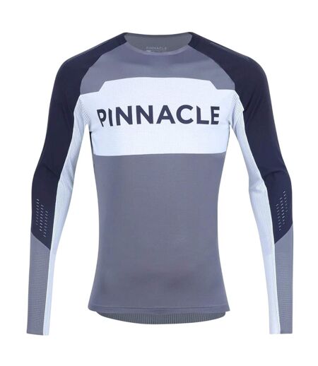 Mens Mtb Long-sleeved Cycling Jersey Multicoloured Pinnacle