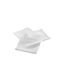 Lot de 3 Serviettes de Table Silvery 40x40cm Gris