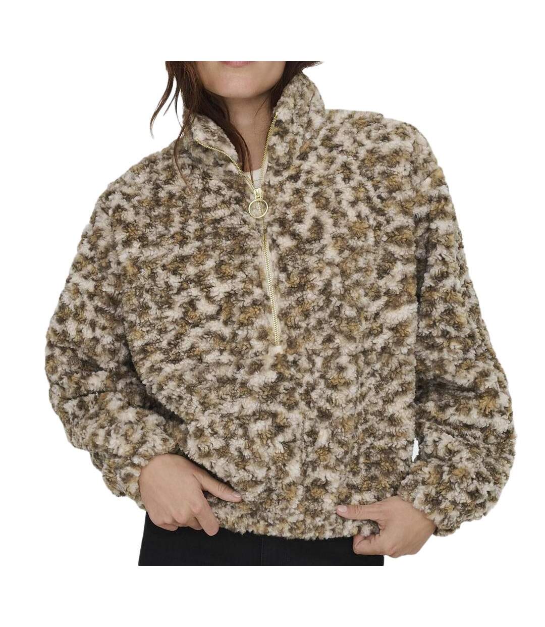 Blouson beige femme only xena-1