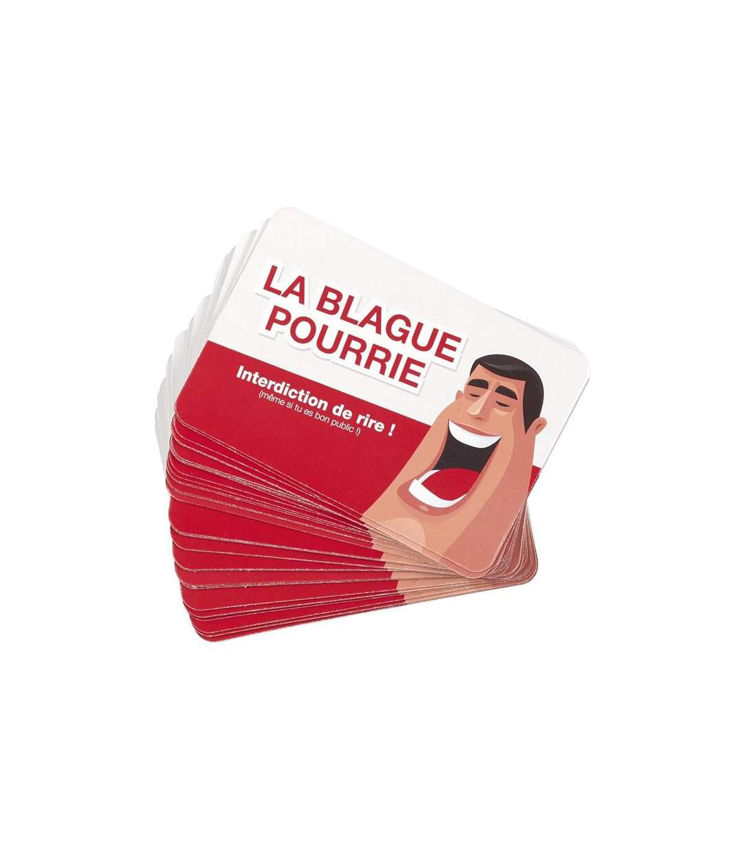Jeu des Blagues Pourries 50 Cartes 9cm Rouge-1