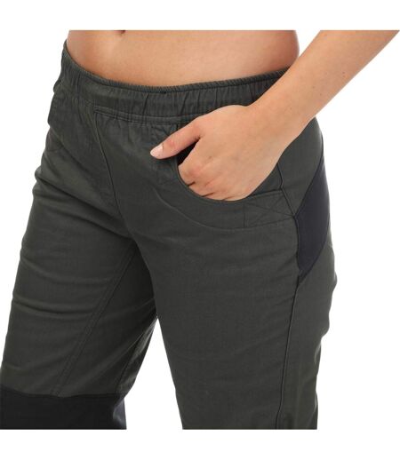 Womens/ladies Felsblock Plain Trousers Green Five Ten