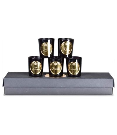 Coffret de 5 bougies parfumées Essentiels