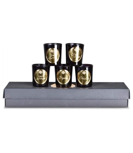 Coffret de 5 bougies parfumées Essentiels