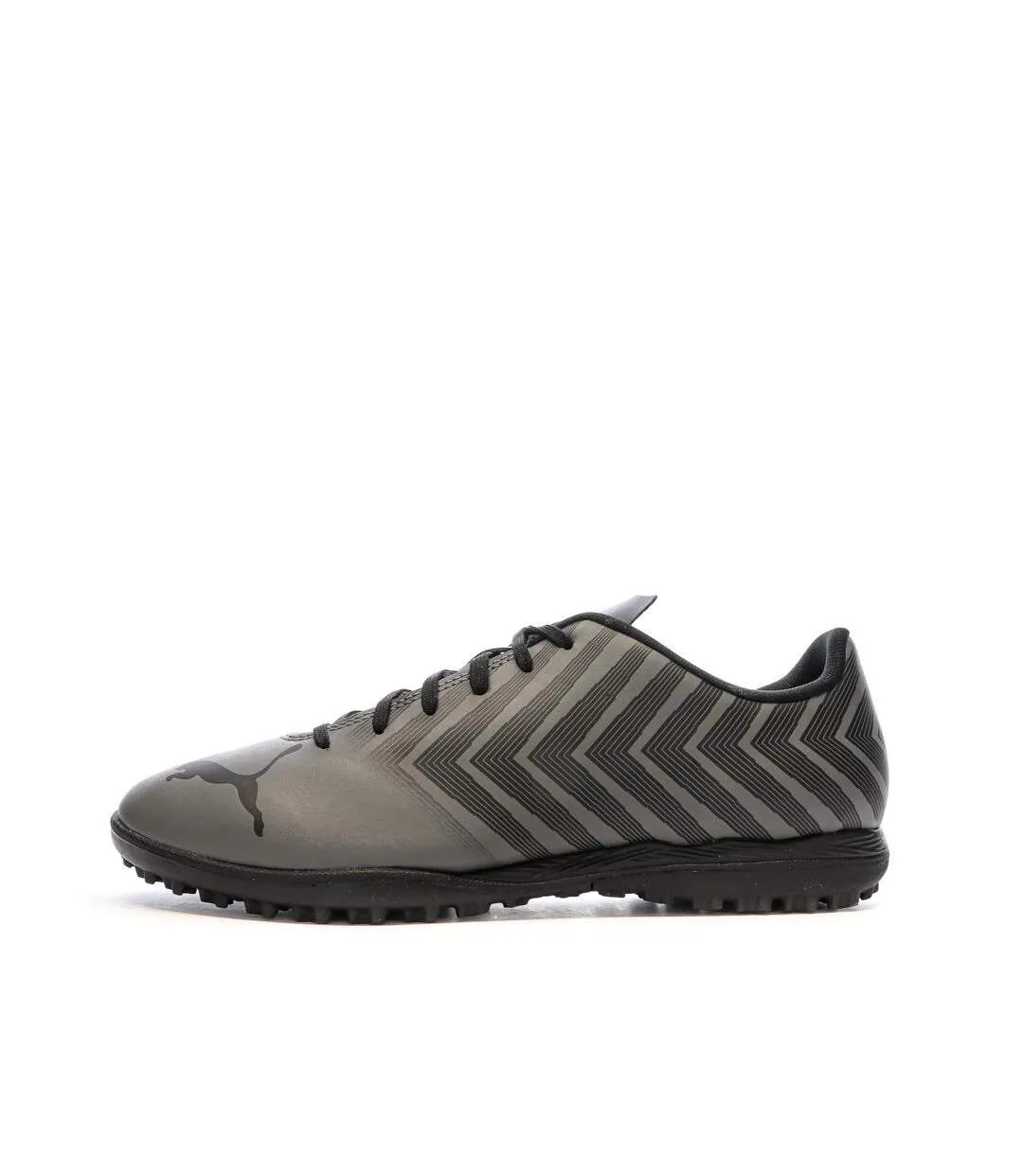 Chaussures de futsal noir/gris homme puma tacto-1