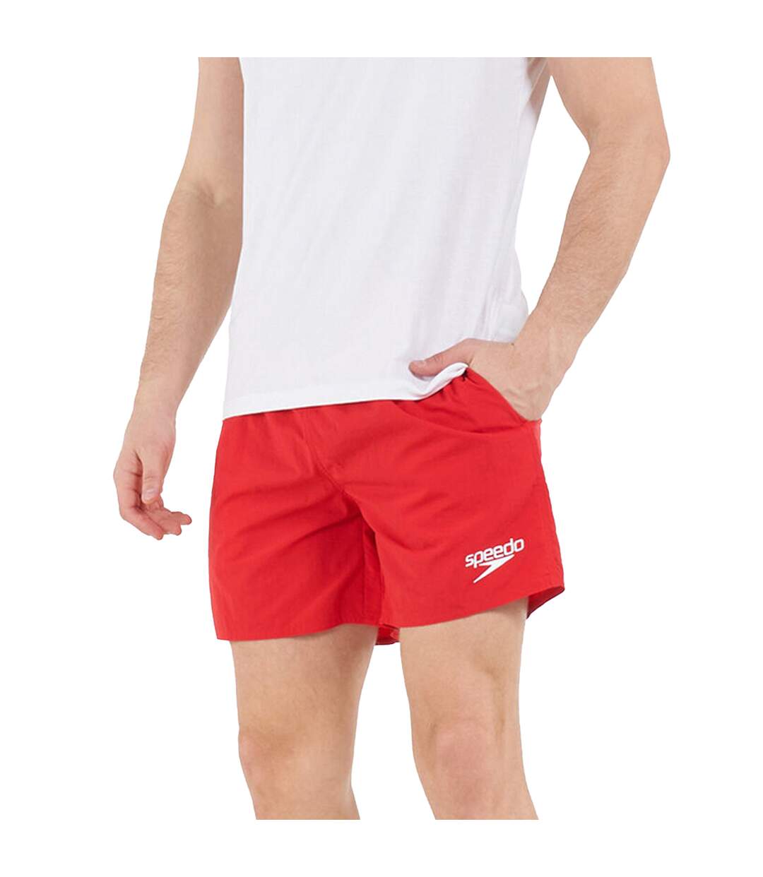 Short De Bain Essentials Homme Rouge Speedo-3