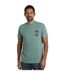 Mens Sons Of Anchovy Back Print T-shirt Mineral Blue Weird Fish-1