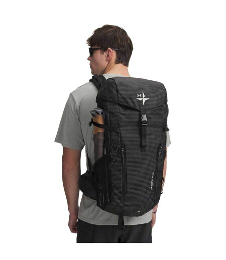 Explor Grid Hiking Backpack L-xl Black White Under Armour