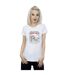 Disney T-shirt coton Piano Mickey Mouse Femme/Ladies (Blanc) - UTBI30988-1