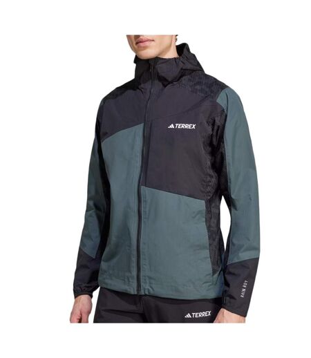 Veste gris homme adidas xperior hybrid rain.rdy