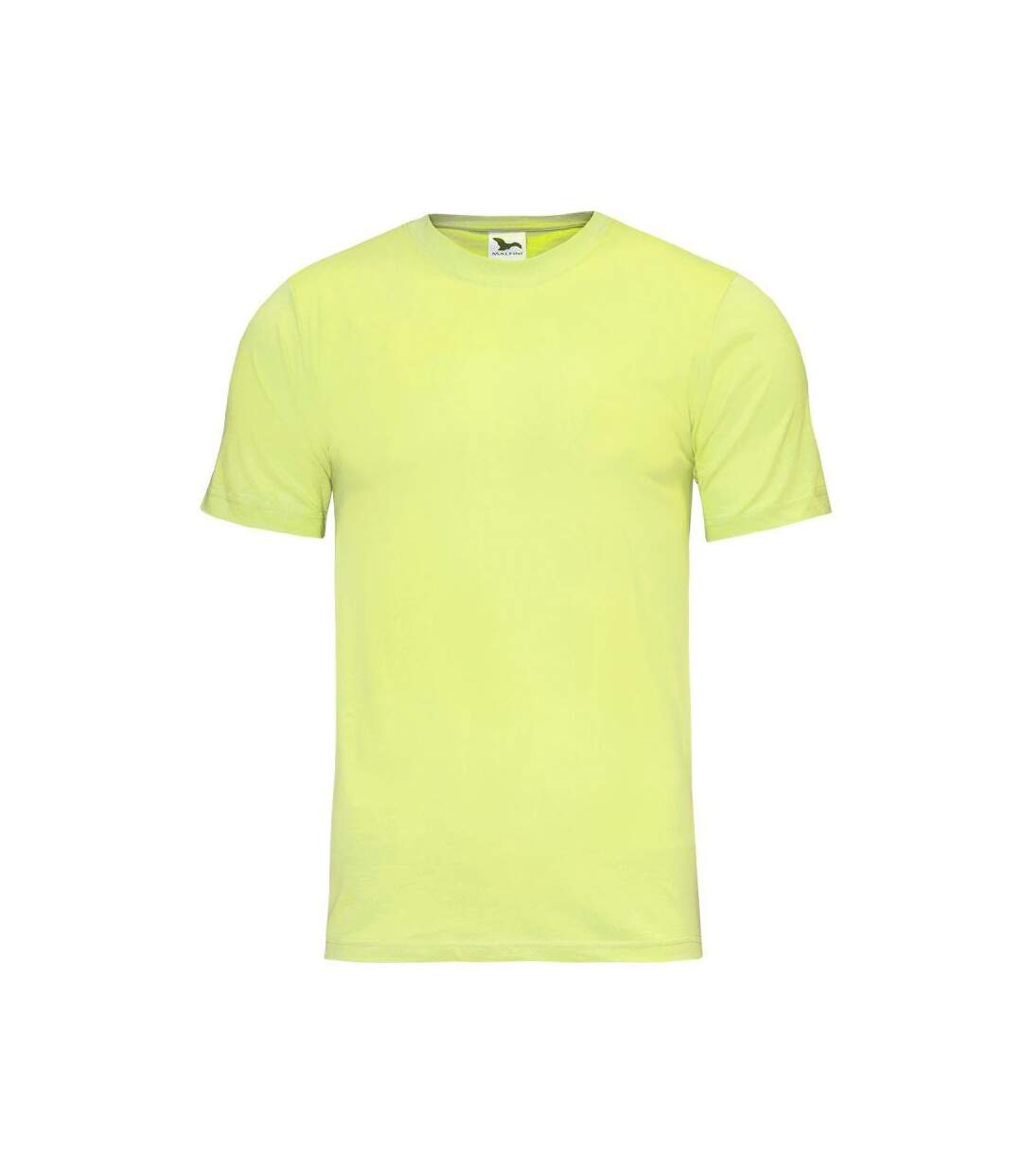 Mens Classic New T-shirt Lime Green Adler-2