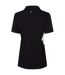 Polo Femme Noir Head-2