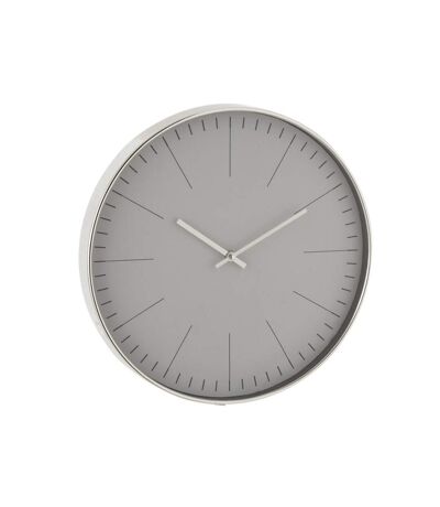 Paris Prix - Horloge Murale Design 'silvester 40cm Argent