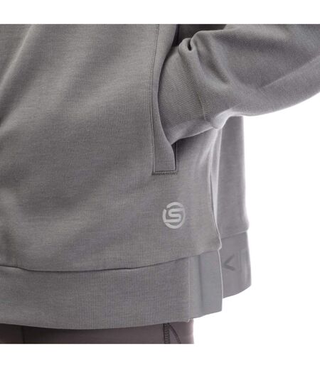 Mens Series-3 Warm Up Top Charcoal Skins