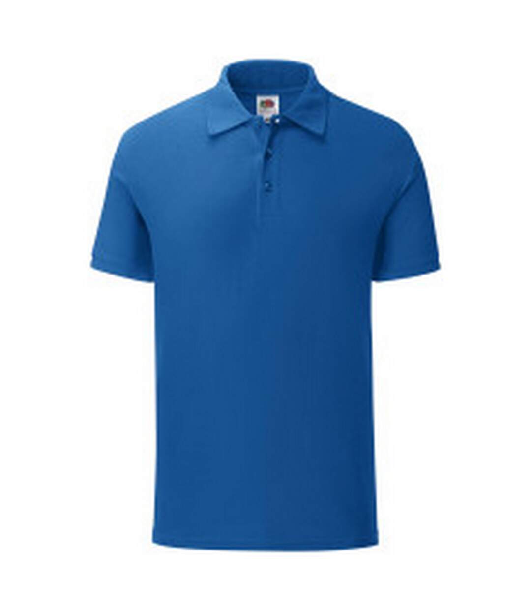 Polo iconic homme bleu roi Fruit of the Loom-1