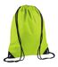 Sac De Gym 11 Litres Taille Unique Vert Citron Bagbase-1