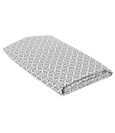 Nappe Antitache Imprimée Cuzca 140x240cm Gris