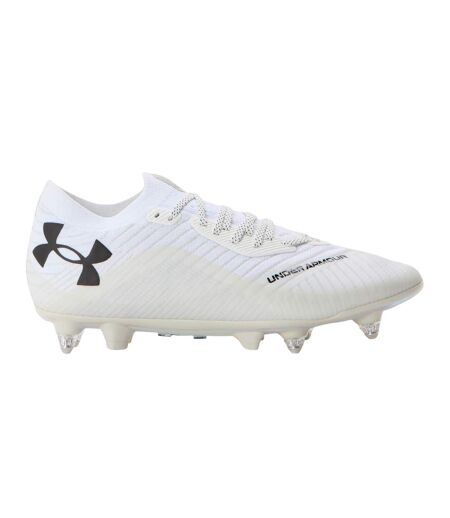 Mens Shadow Elite 2.0 Football Boots White Black Under Armour