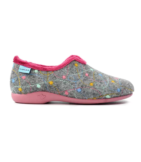 Chaussons Helsinki Femme Gris Lunar
