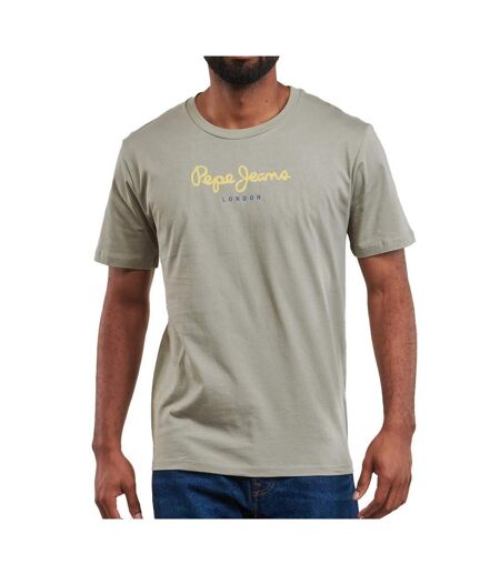 T-shirt vert homme pepe jeans eggo seb - l