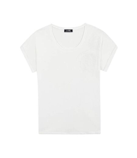 T-Shirt blanc femme tbs zildotee