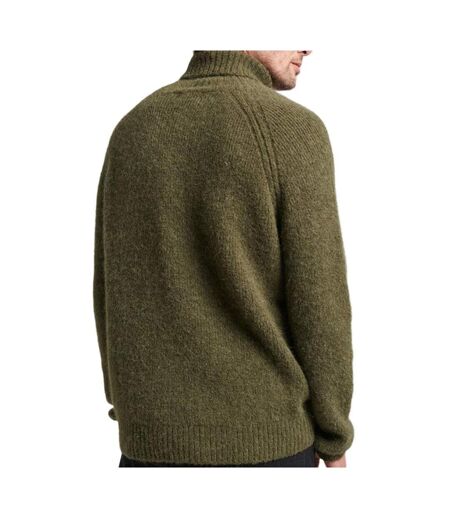 Pull kaki homme superdry studios chunky