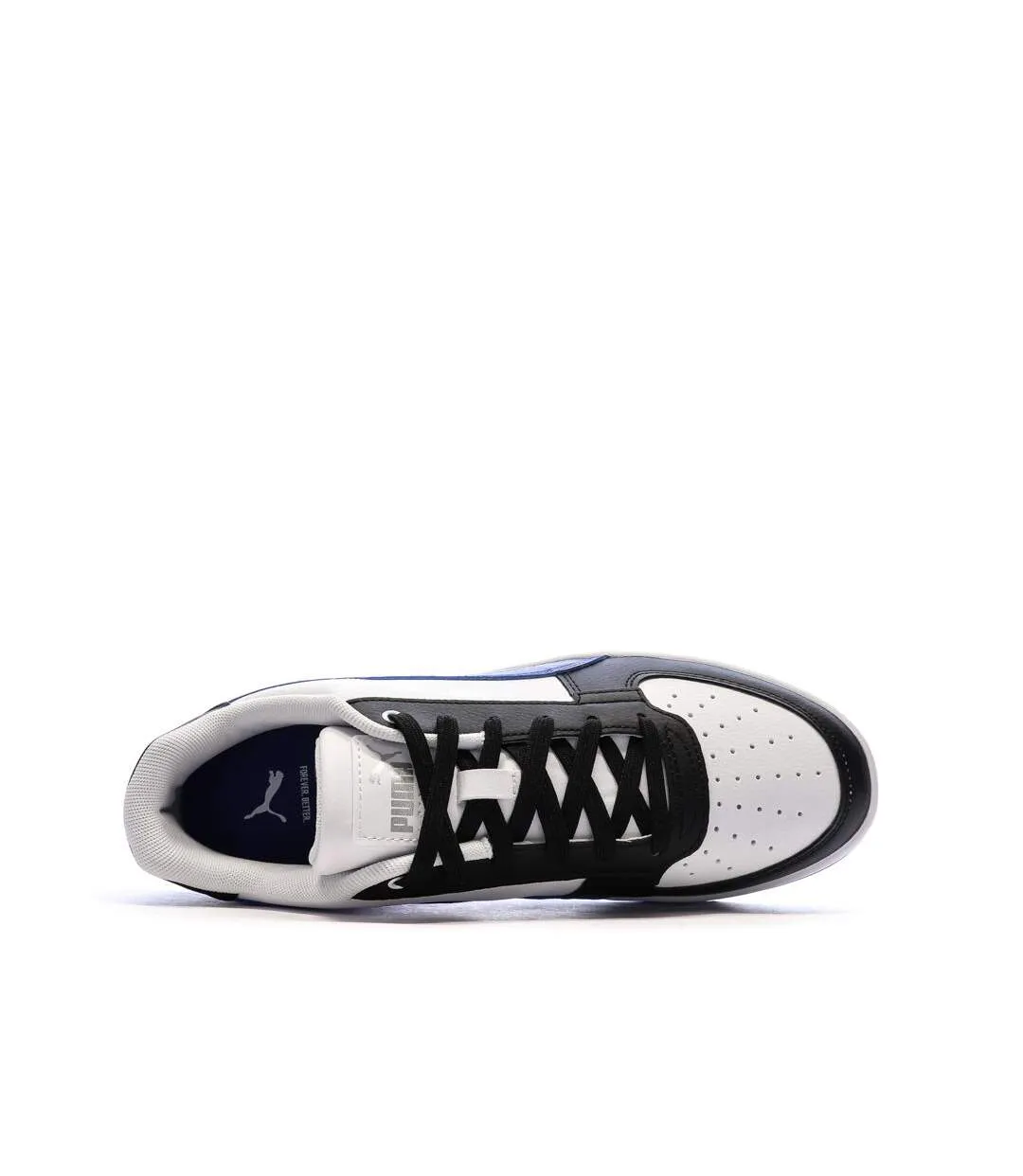 Baskets blanc/noir/bleu homme puma caven 2.0-4