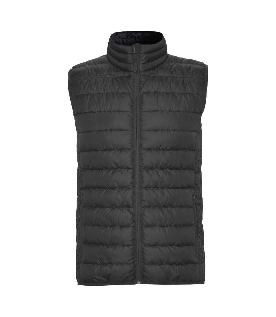 Veste sans manches oslo homme noir chiné Roly Roly