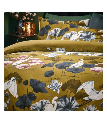 Wylder Tropics Kushiro Exotic Sateen Duvet Set (Olive) - UTRV3346