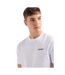 Mens Logo Cotton T-shirt White Armani Exchange-3