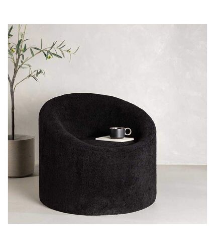 Fauteuil en bouclette Warren