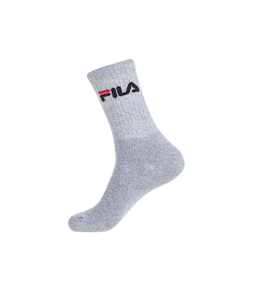 Lot de 6 Paires de Tennis Fila Blanc Et Noir 39/42