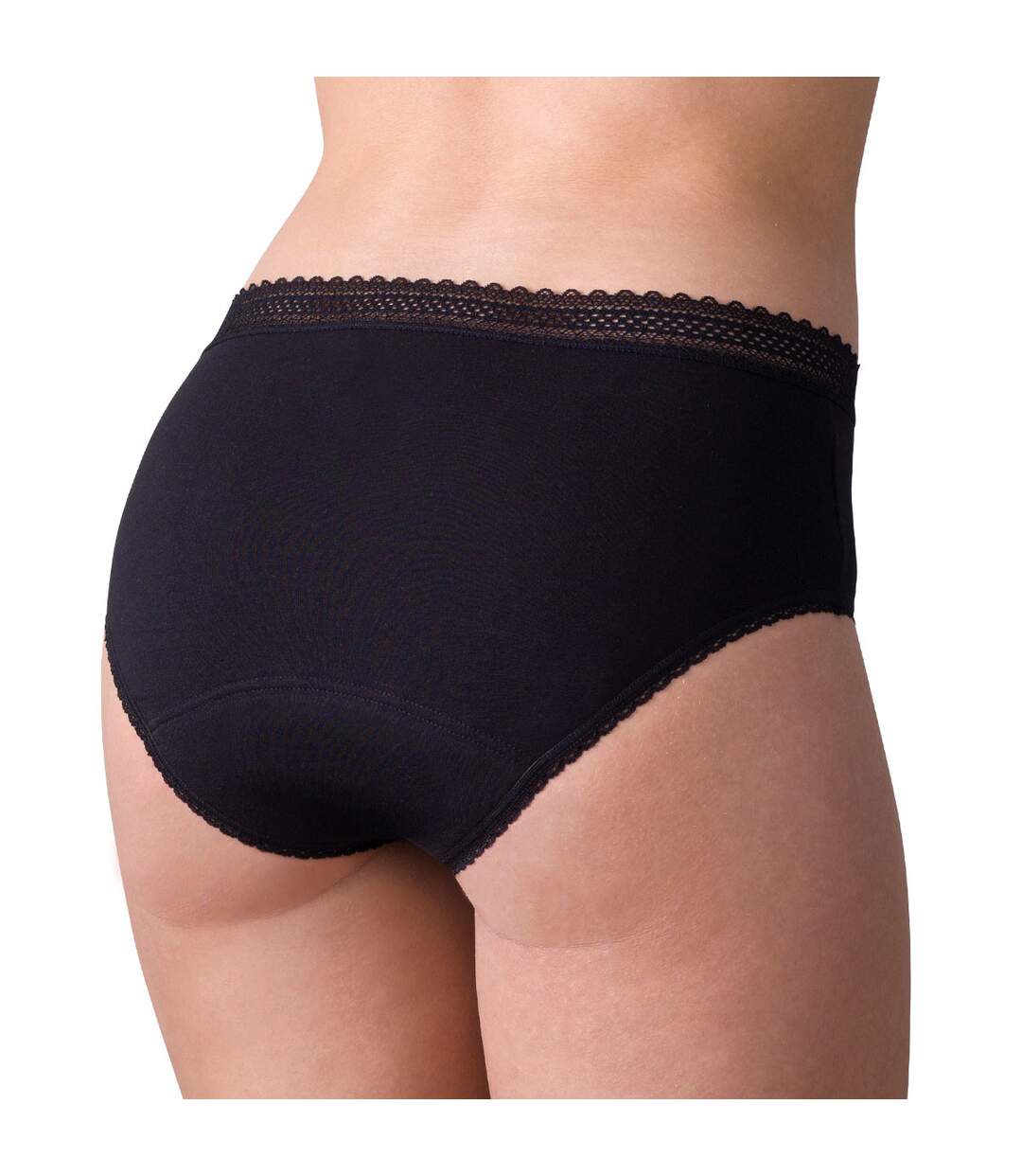 Culotte menstruelle taille haute femme Athena-3