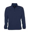 SOLS Ness Unisex Zip Neck Anti-Pill Fleece Top (Navy)