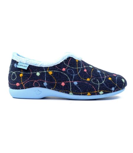 Chaussons Helsinki Femme Bleu Lunar