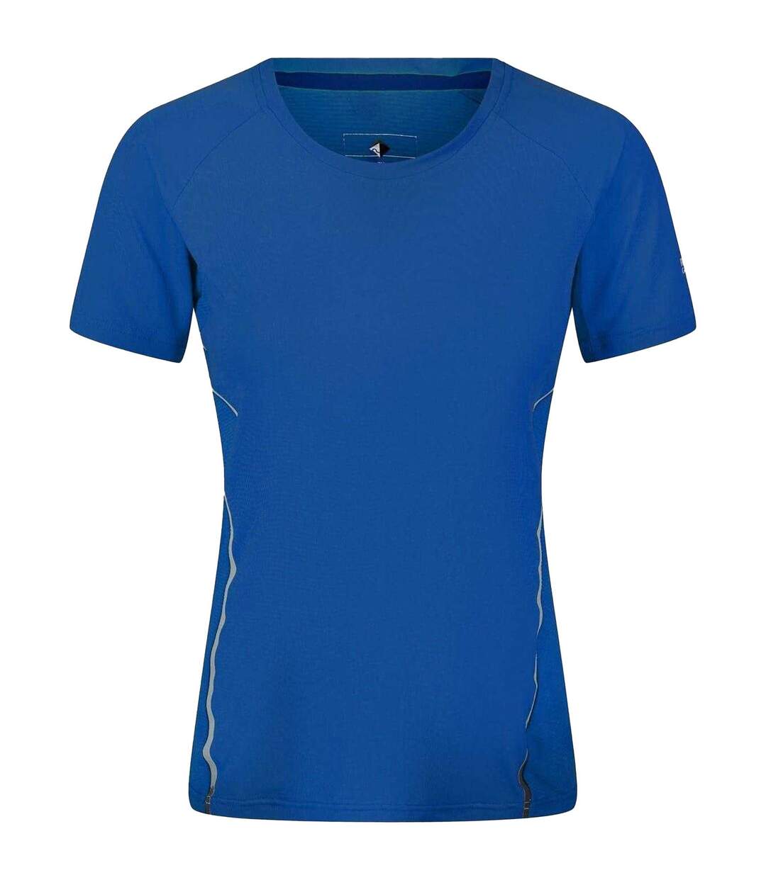 T-shirt Uni Manches Courtes Highton Pro Femme Bleu Regatta-1