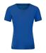 T-shirt Uni Manches Courtes Highton Pro Femme Bleu Regatta-1