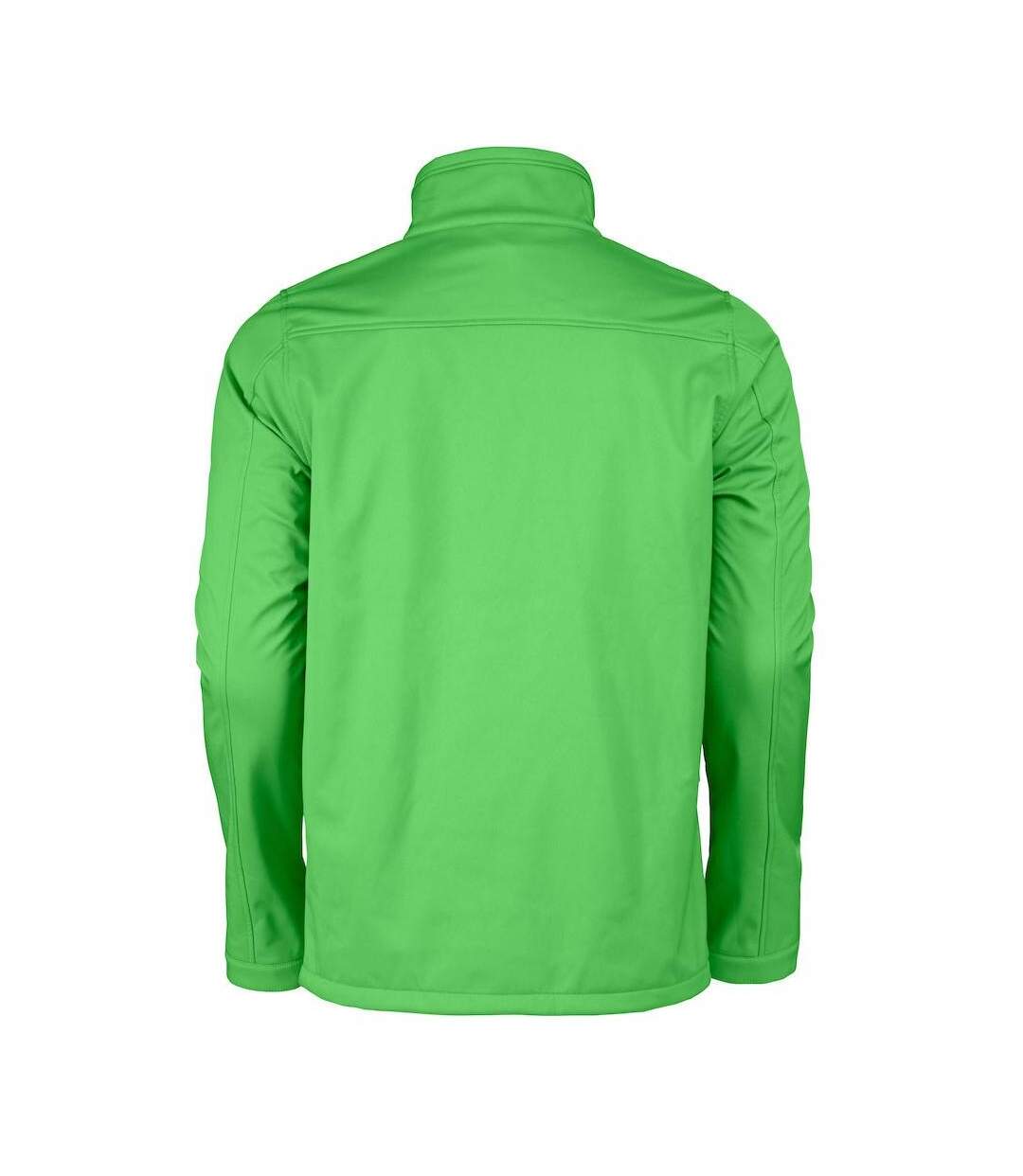 Mens Vert Soft Shell Jacket Lime Printer RED-2