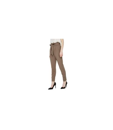 Womens/ladies High Waist Trousers Mint Vero Moda