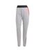 Womens/ladies Tiro Colour Block Slim Tracksuit Bottoms Light Grey Adidas-1