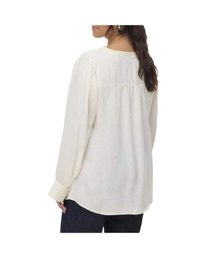 Chemise beige femme vero moda fasana