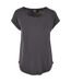 T-shirt Femme Gris Foncé Build Your Brand-1
