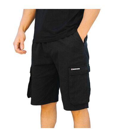 Short À Poches Utility Ss25 Homme Noir Lambretta
