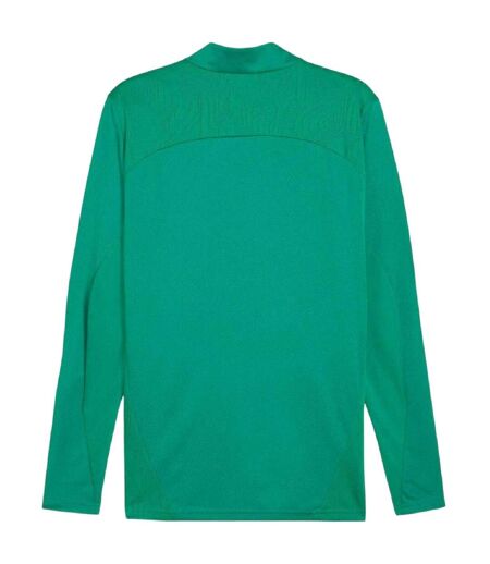 Mens Slim Training Jacket Green Puma