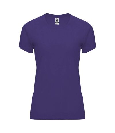 T-shirt bahrain femme mauve Roly