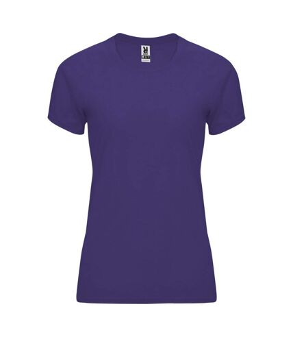 T-shirt bahrain femme mauve Roly